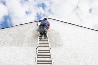 Peinture extérieure à Chaux-Champagny — façades et ravalement
